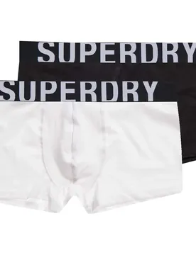 Boxers Dual Logo 2 Unités Black / Optic 2XL