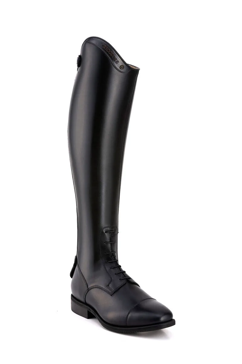 DeNiro Tricolore Reitstiefel ITALO 02, smooth black 39 45/34,5 - DeNiroBootCo - FashionsVida