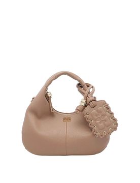 Mini borsa hobo in betulla fulva