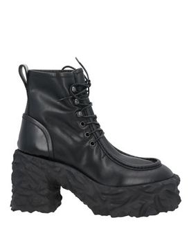 Botines de caña alta Mujer Negro 35 Mujer