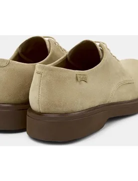 Zapatos de cordones de hombre norman de piel con plantilla ultraligera - Camper - FashionsVida