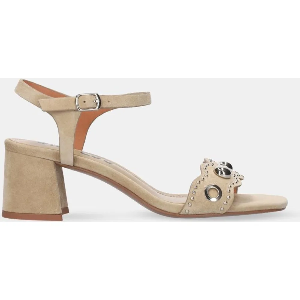 Bibi Lou - Sandalia tacón ante - Bibi Lou - FashionsVida