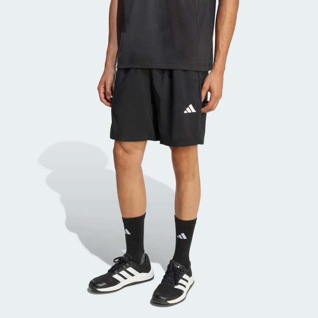 SHORT DA ALLENAMENTO ESSENTIALS BASE WOVEN XS 13 CM Black - Adidas - FashionsVida