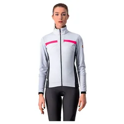Giacca Dinamica Gore-tex Infinium™ Windstopper® Silver Grey / Dark Grey / Pink Reflex