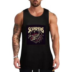 Scorpions Heavy Tank Top Basic Casual Tank Top Lightweight Breathable Fabric