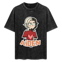 Adventure Camp - Aiden T-Shirt Fashion Graphic Tee for Men