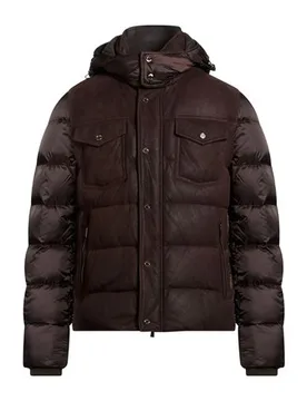 Plumífero y acolchado Hombre Café 48,50,52,54 Hombre - Moorer - FashionsVida