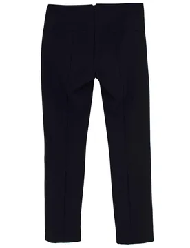 Navy Cropped Leggings - Veronica Beard - FashionsVida