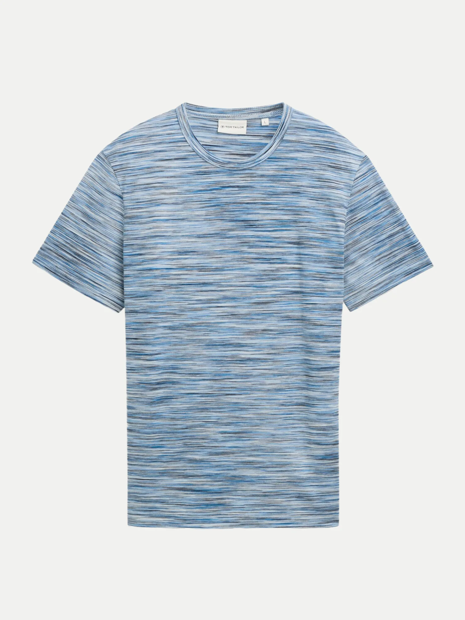 Multicolored t-shirt Blau XXL - Tom Tailor Casual - FashionsVida