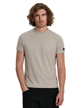 SUNS t-shirt paul neck uomo sabbia