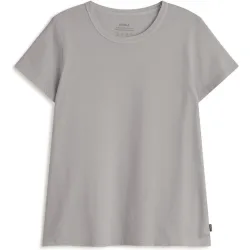 Camiseta de mujer de manga corta en algodón