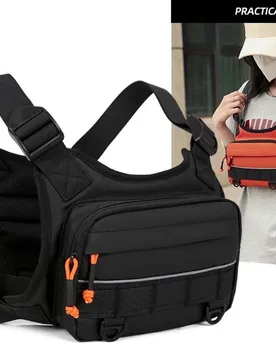 Oxford Cloth Unisex Chest Rig Reflective Line with Webbing Motorcycle Vest Pack Adjustable Shoulder Buckle Dual Utility D-Ring - Aliexpress - FashionsVida