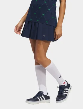 Womens Gonna A Pieghe Originals - Blu, blu blu Donna taglia 54 - Adidas - FashionsVida