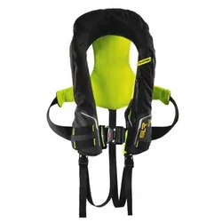 Slr 196 Inflatable Life Jacket Black / Yellow