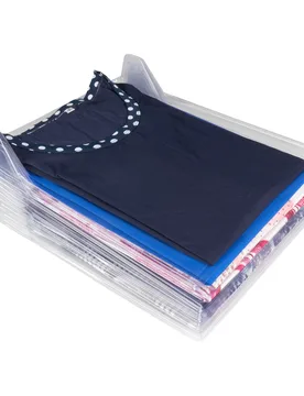 T-Shirt-Organizer, 10 Stück transparent - genialo - FashionsVida