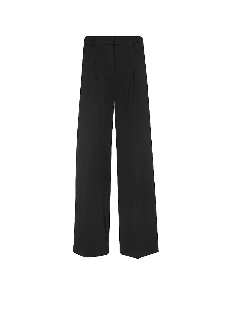 Pantaloni business wide fit nero 44 - Riani - FashionsVida