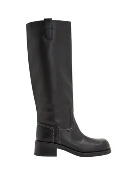 Bota Mujer Negro 35,36,37,40 Mujer - 8 by YOOX - FashionsVida