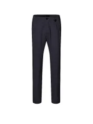 Pantalón de traje corte tapered azul oscuro 33/L32