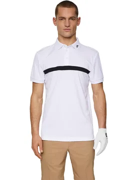J.Lindeberg Polo Jeff, weiss s - J.lindeberg - FashionsVida