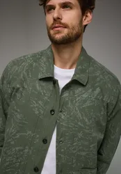 Street One Jacke mit Print male Grün