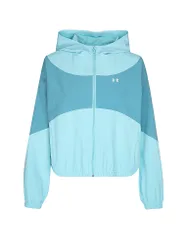 Veste UA Rival Woven bleu clair S