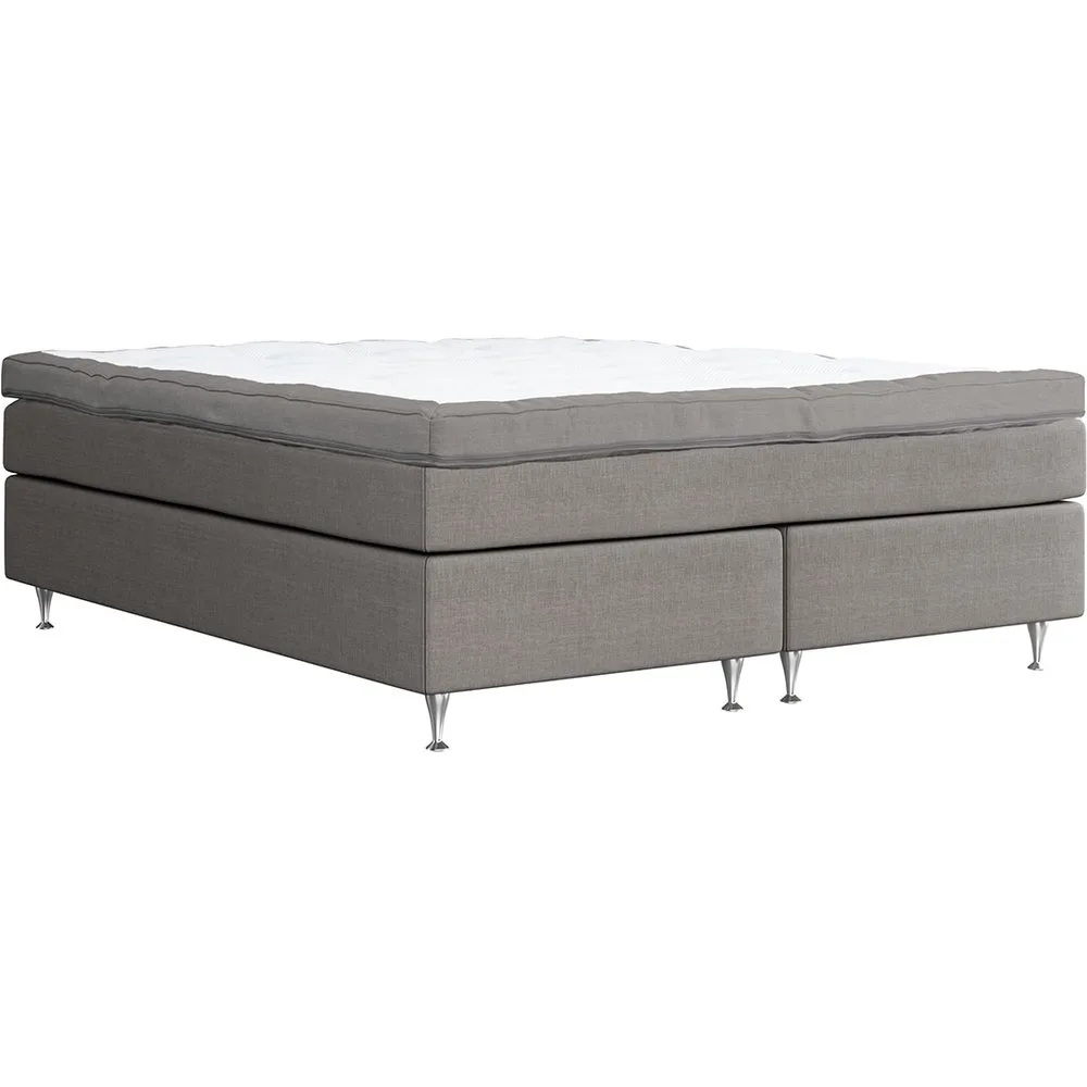 Pack de colchón + base con patas + topper Extra Firme Vaxo Continental - Hamta Kraft by Scapa - FashionsVida