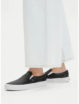 Sneakers aus Stoff Classic Slip-On VN000EACBPB1 Schwarz 36_5 female - Vans - FashionsVida