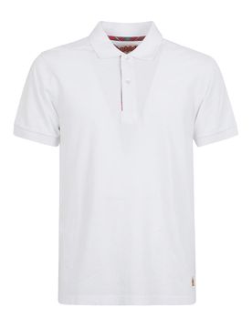 Baracuta Tartan placket polo