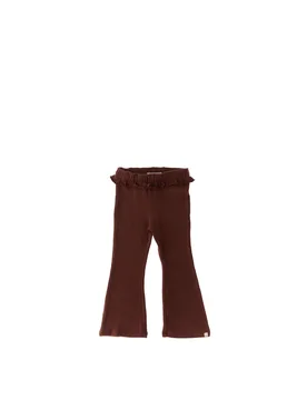 Pantalone Flare BORDEAUX 122 - LIL' ATELIER - FashionsVida