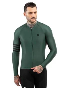 Maglia A Maniche Lunghe M2 Gravel Green - Siroko - FashionsVida