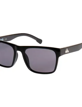 Occhiali Da Sole Bomb Shiny Black / Grey One Size - Quiksilver - FashionsVida