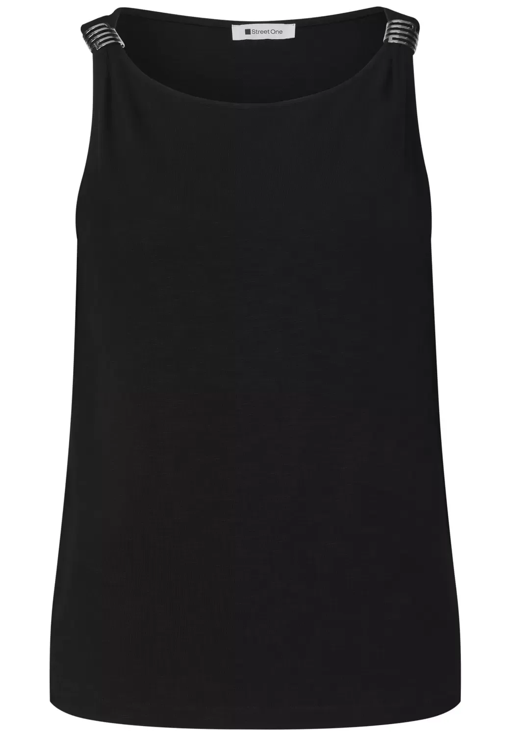 LTD QR top w.shoulder detail female - 34 - FashionsVida