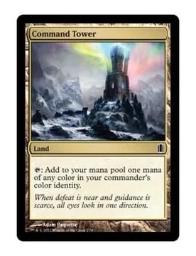 Command Tower (Commander's Arsenal foil) Commander's Arsenal - Magic: The Gathering - FashionsVida