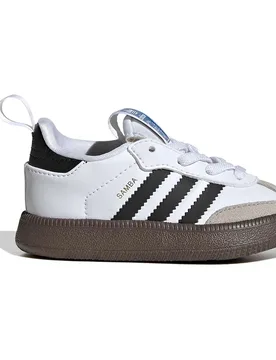 Originals Scarpe Da Ginnastica Per Neonati Samba Quickon Ftwr White / Core Black / Gold Met EU 25 - Adidas - FashionsVida