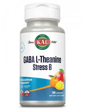 Compresse Gaba L-theanine Stress B Vitamins 100 Unità