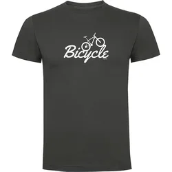 Maglietta A Maniche Corte Bicycle Dark Grey