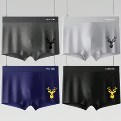 Piezas de calzoncillos tipo bóxer elásticos, cómodos y transpirables para hombre, shorts deportivos casuales para uso diario