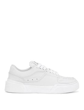 Sneakers low-top in pelle