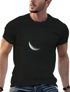 Quarter Moon T-Shirt t shirts for man slim fit t shirt man designer cotton tshirt 100% T-shirt - Aliexpress - FashionsVida