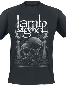 T-Shirt - Candle Skull - S bis XXL - für Männer - Größe L - schwarz - Lizenziertes Merchandise! - Männer - male