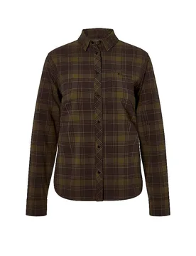 Damen Bluse Abisko Trekking InsectSafe® olive XL W - Pinewood - FashionsVida