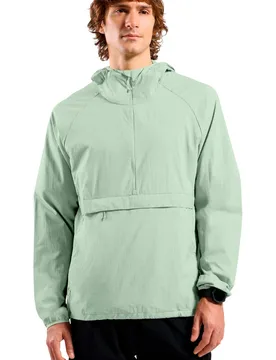 Essential windbreaker chaqueta softshell hombre Verde (L) - Odlo - FashionsVida