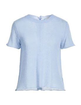 Pullover Damen Hellblau L Damen