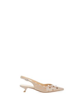 Décolleté slingback pelle BEIGE 38