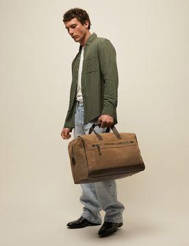 Tirso weekend bag with removable shoulder strap