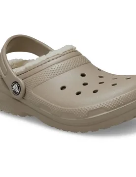 Zoccoli Classic Lined Mushroom / Bone EU 34-35 - Crocs - FashionsVida