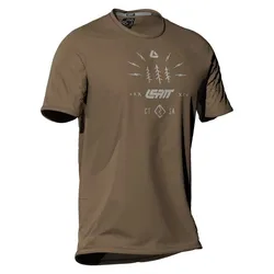 Maglia A Maniche Corte Gravity 3.0 Loam Brown