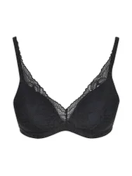 BH mit Bügel BODY MAKE-UP ILLUSION LACE black schwarz 80D damen