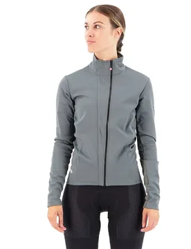 Giacca Transition 2 Gore-tex Infinium™ Windstopper® Grey - Castelli - FashionsVida