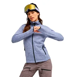 Sweat-shirt à Zip Snowstride Twilight Purple S